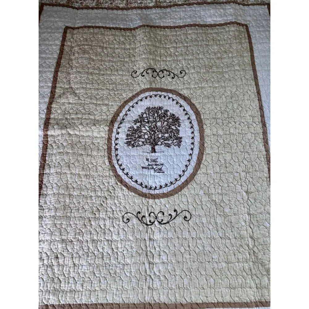 Pre-loved Cracker Barrel Tree Of Life Quilted Wall Hanging